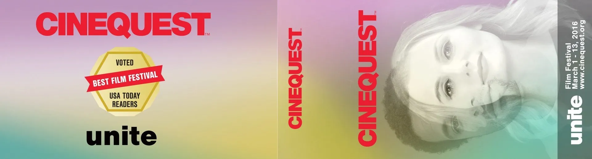 Custom corporate flipbook cover for Cinequest