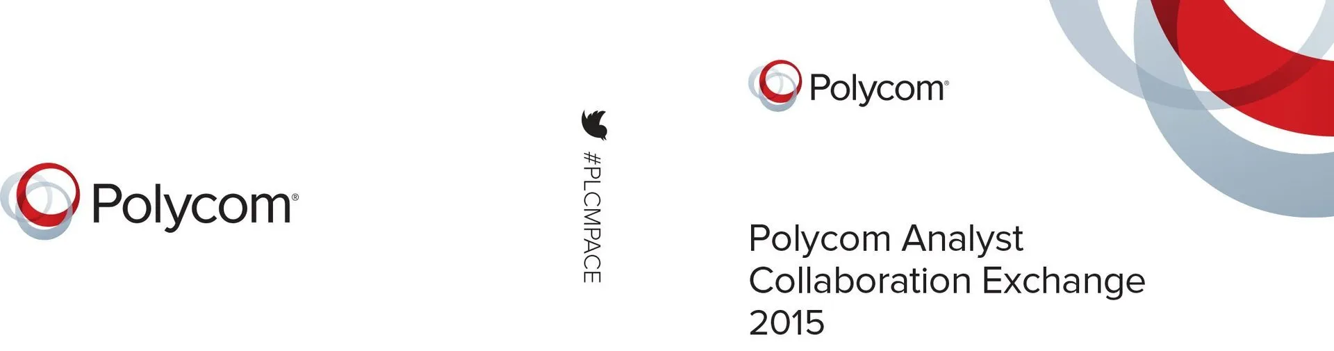 Custom corporate flipbook cover for Polycom
