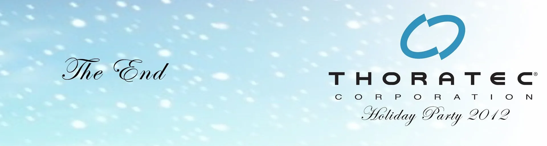 Custom corporate flipbook cover for Thoratec