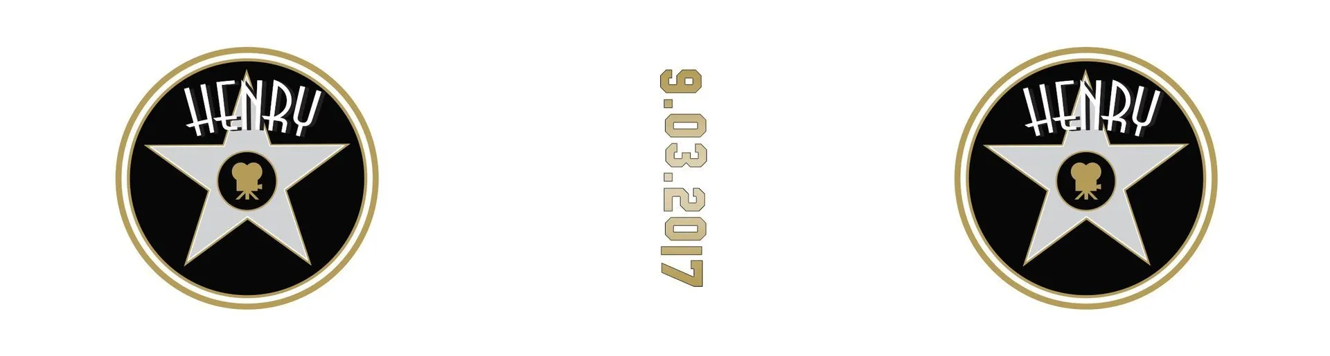 Custom mitzvah flipbook cover for Henry's celebration