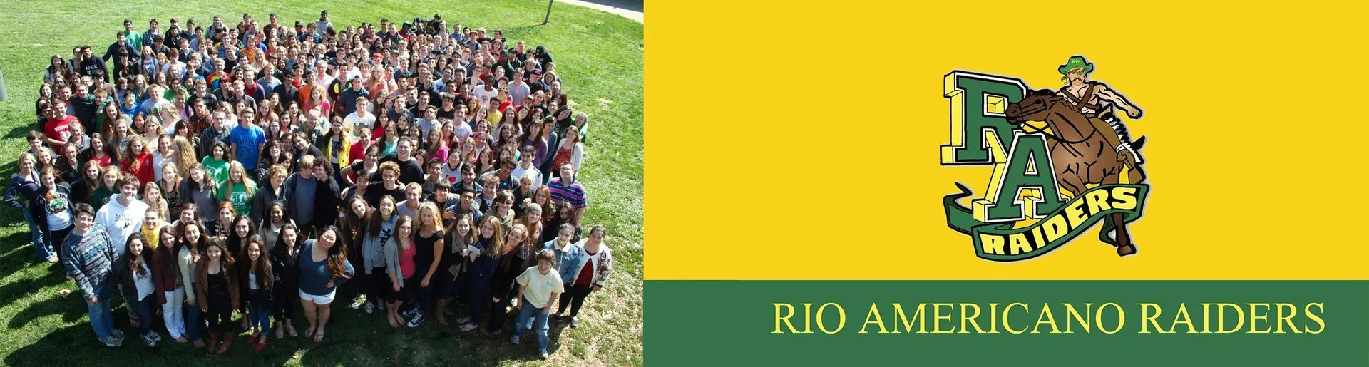 Custom school event flipbook cover for Rio Americano High School