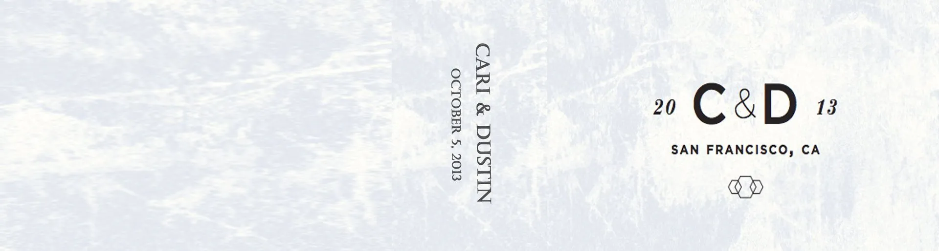 Custom wedding flipbook cover for Anita Yung