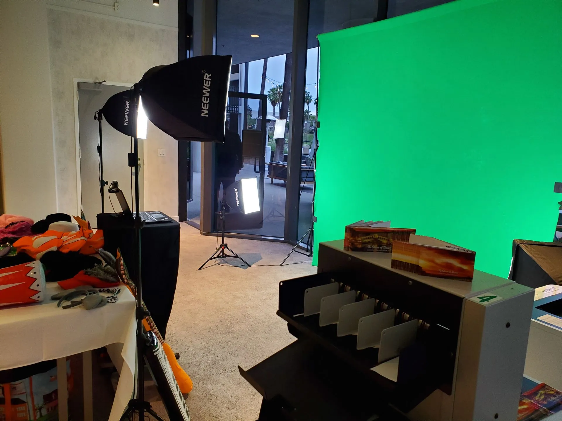 Premiere-style branded photo activation