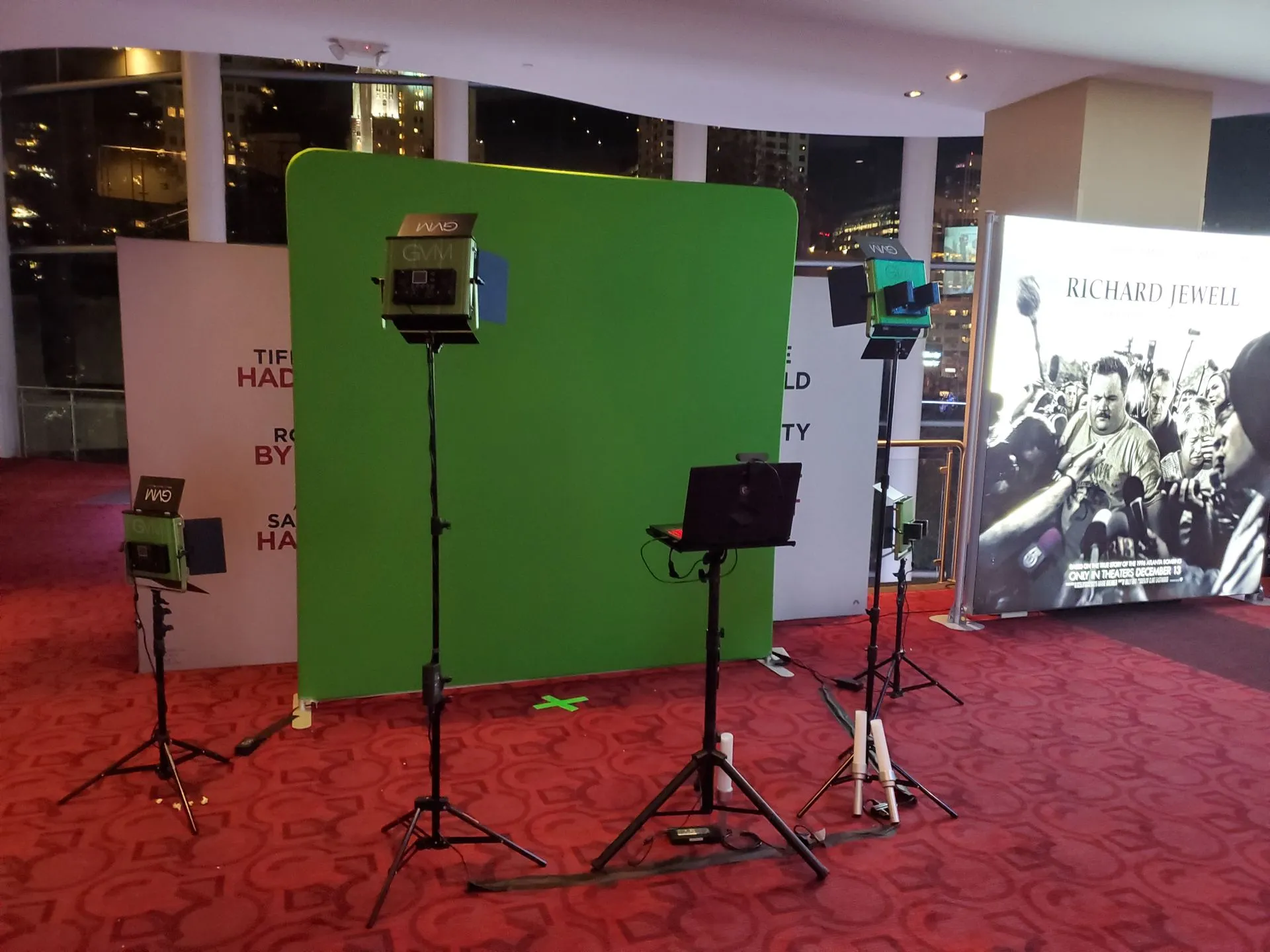 Teen guests at a photo activation