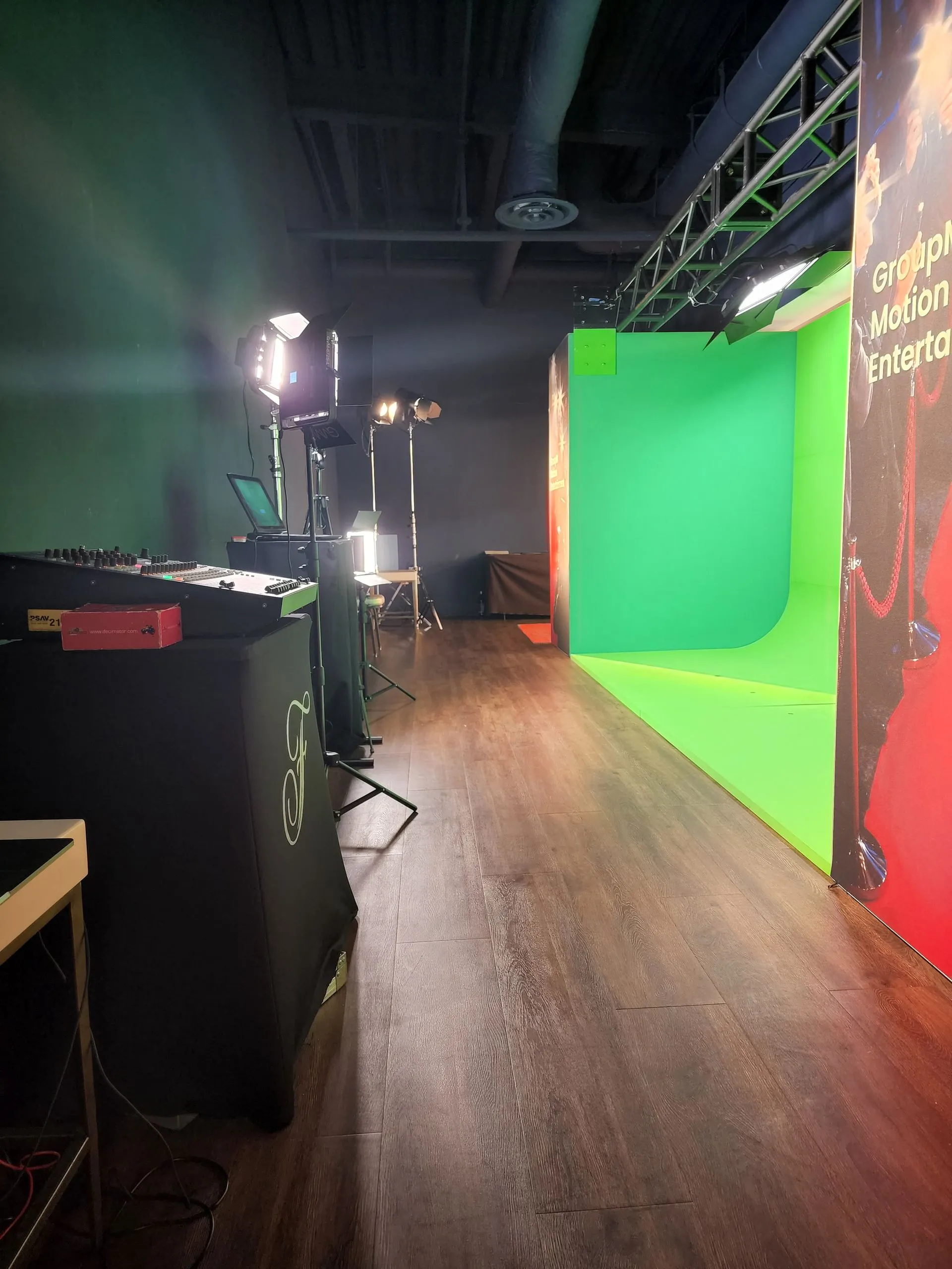 Action Flipbooks activation on site at a live event