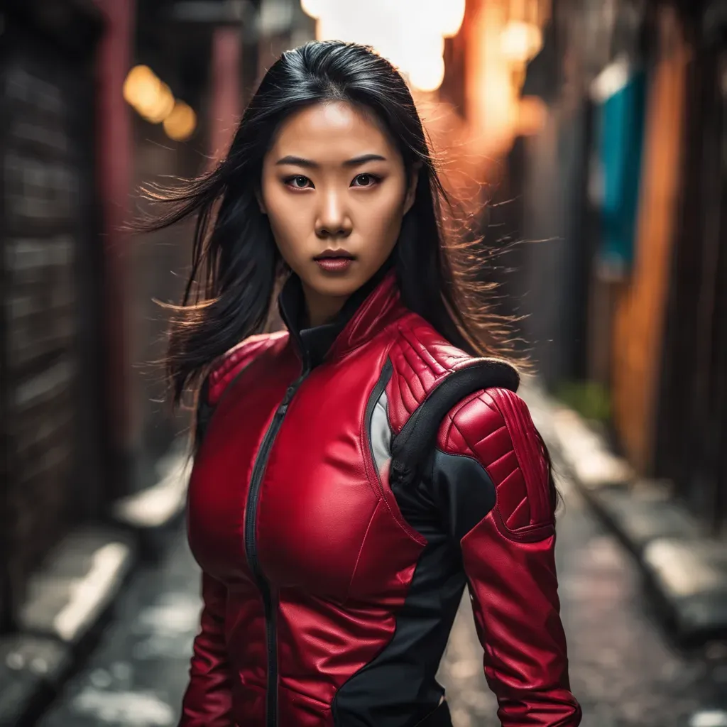 Guest reimagined as a superhero by the AI photo booth